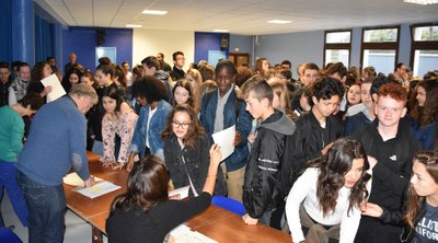 Remise du diplôme du brevet