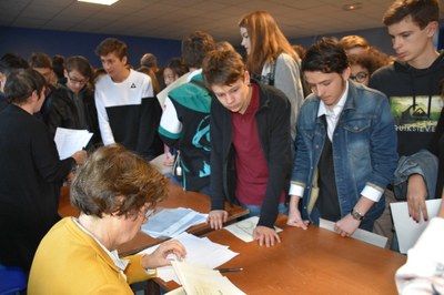 Remise du diplôme du brevet