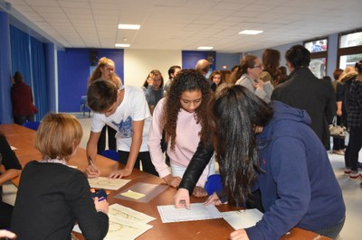 Remise du diplôme du brevet